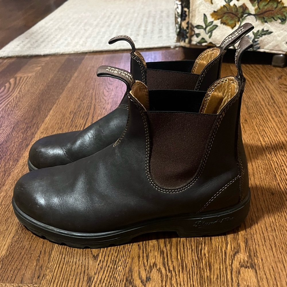 Men’s Blundstone 550 Chelsea Boots Walnut Brown
